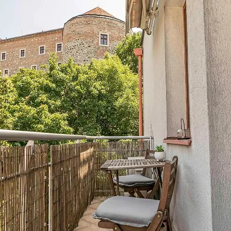 Castle View With Free Parking Apartment